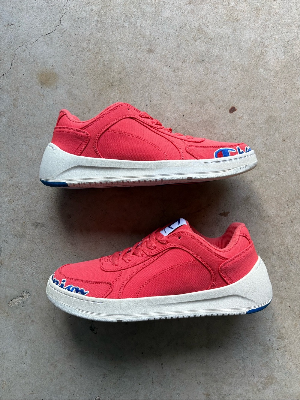 Champion Salmon Mens Life Super C Court Low Shoes